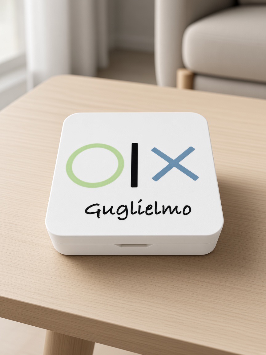 白天放在桌上的闭合状态 OXBOX